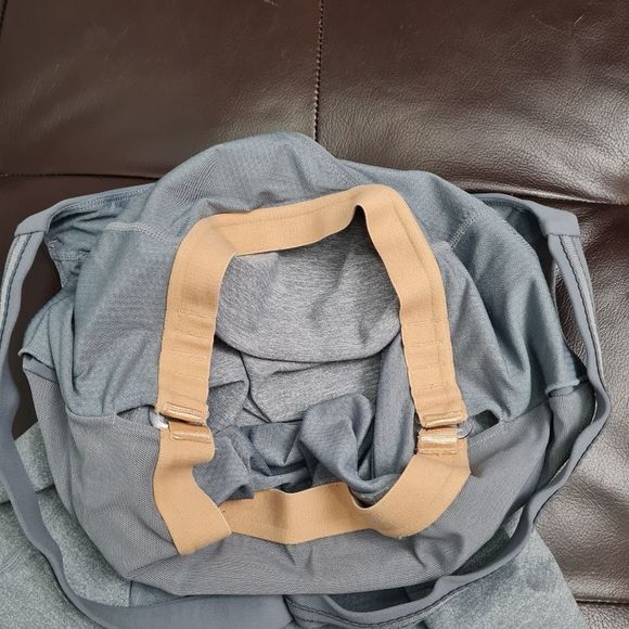 Lululemon Women Cross My Heart Tank Top Heathered Blurred Gray Size 8 - Picture 15 of 16